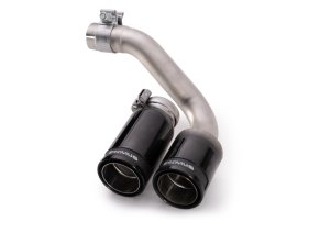 BMW 2 Series Tail Pipe Sets - Remus - Straight w/Carbon Insert - Black Chrome - `12-`16